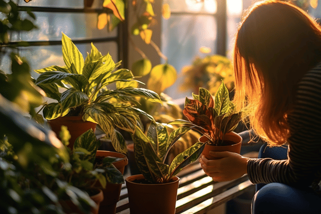 Planten controleren op ongedierte voordat je ze naar binnen haalt Planten controleren op ongedierte voordat je ze naar binnen haalt
