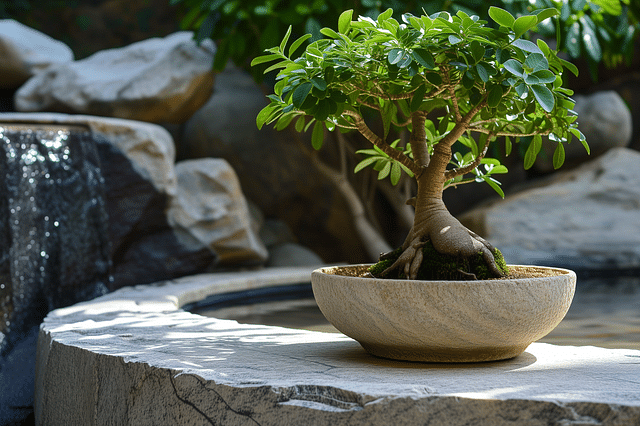 Growing a Ficus Ginseng outdoors