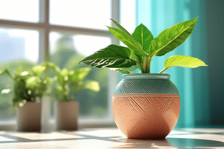 Glazed ceramic pot Glazed ceramic pot