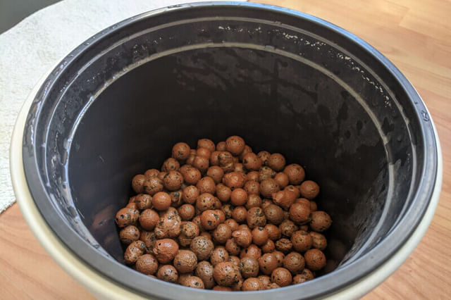 Basislaag van Leca Basislaag van Leca