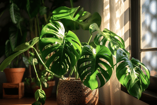 Monstera near a window Monstera near a window