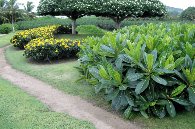 Plumeria zonder bloemen Plumeria zonder bloemen