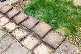 Replacing tiles with grass Replacing tiles with grass