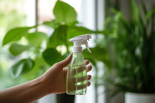 Spray bottle with water Spray bottle with water