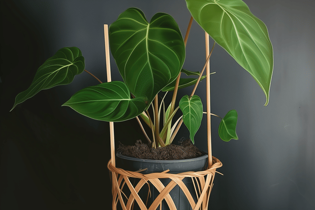 Stokken voor een philodendron Stokken voor een philodendron