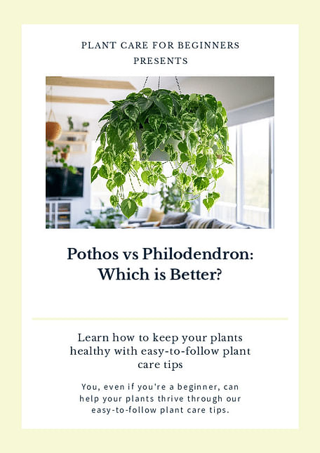 Pothos vs Philodendron: Which is Better?