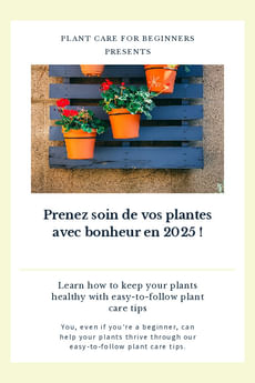 Prenez soin de vos plantes avec bonheur en 2025 !