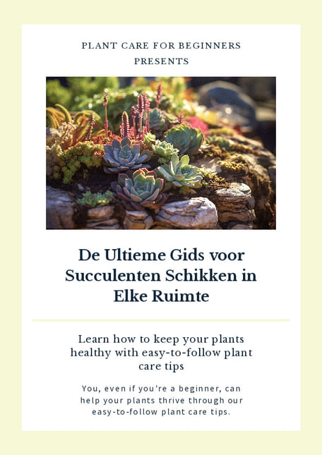 De Ultieme Gids voor Succulenten Schikken in Elke Ruimte